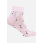 womens printed ankle socks - Angle 5