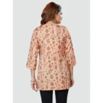 womens printed rayon top