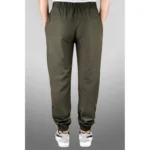 Generic Men's Polyster Solid Track Pant-Lower (Dark Green) - Image 4