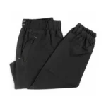 Generic Men's Polyster Solid Track Pant-Lower (Black) - Image 3