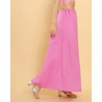 Generic Women's Cotton Solid Free Size Petticoat (Pink) - Image 4