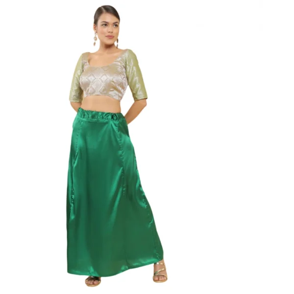 Women's Solid Color Petticoat for Saree