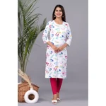 women's printed rayon kurti