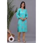 Women's Printed Rayon Kurti