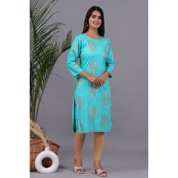 Women's Printed Rayon Kurti