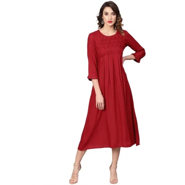 rayon dress for women online