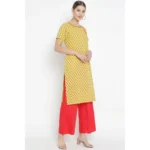 Women's Floral Kurti Set - Angle 5