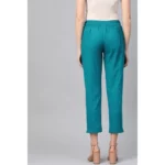 Womens Cotton Trousers - Angle 2
