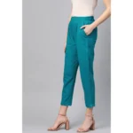 Womens Cotton Trousers - Angle 5