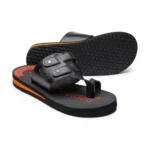 Generic Unisex Rubber Comfortable Orthopedic Doctor Slipper and Flip Flops (Black) - Image 3