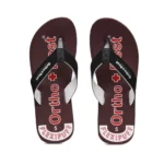 Generic Unisex Rubber Comfortable Orthopedic Doctor Slipper and Flip Flops (Maroon)