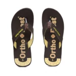 Generic Unisex Rubber Comfortable Orthopedic Doctor Slipper and Flip Flops (Brown)