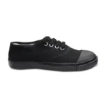 Generic Unisex Cotton School Shoe Lace-Up (Black) - Image 3