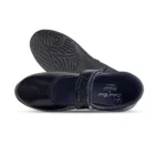 Generic Girls Rexine Ox-Ankle Velcro Closure School Shoe (Black) - Image 3