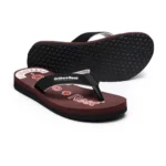 Generic Unisex Rubber Comfortable Orthopedic Doctor Slipper and Flip Flops (Maroon) - Image 3