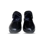 Generic Girls Rexine Ox-Ankle Velcro Closure School Shoe (Black) - Image 2