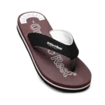 Generic Unisex Rubber Comfortable Orthopedic Doctor Slipper and Flip Flops (Maroon) - Image 3