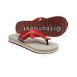 Generic Unisex Rubber Comfortable Orthopedic Doctor Slipper and Flip Flops (Maroon) - Image 3