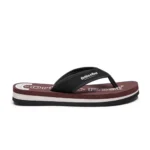 Generic Unisex Rubber Comfortable Orthopedic Doctor Slipper and Flip Flops (Maroon) - Image 2