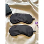 Generic Solid Polyester Eyemasks (Black)