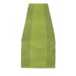 buy green cotton table runner