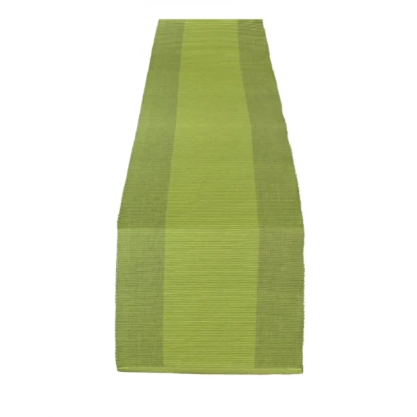 buy green cotton table runner