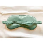 Generic Solid Satin Silk Eyemasks (Green) - Image 3