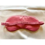 Pink Silk Eye Mask - Angle 4