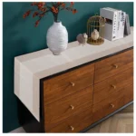 Generic Striped Cotton Table Runners (Cream) - Image 2