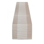 Generic Striped Cotton Table Runners (Cream)