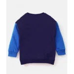 Generic Boy's Casual Full Sleeve Printed Cotton T Shirt With Pant (Blue) - Image 2