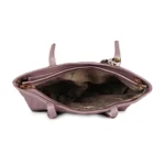 Generic Women's Polyurethane Textured  Shoulder Bag (Blush Pink) - Image 3