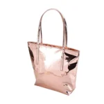 Generic Women's Synthetic Solid Shoulder Bag (Rose Gold ) - Image 5