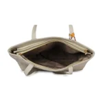 Generic Women's Polyurethane Textured  Shoulder Bag (Grey) - Image 3