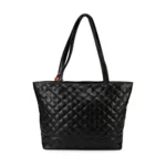 Generic Women's Polyurethane Textured  Shoulder Bag (Black) - Image 3