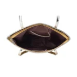 Generic Women's Synthetic Solid Shoulder Bag (Gold) - Image 2