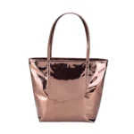 Generic Women's Synthetic Solid Shoulder Bag (Copper)