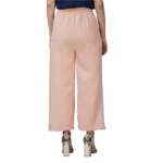 womens pink cotton pants