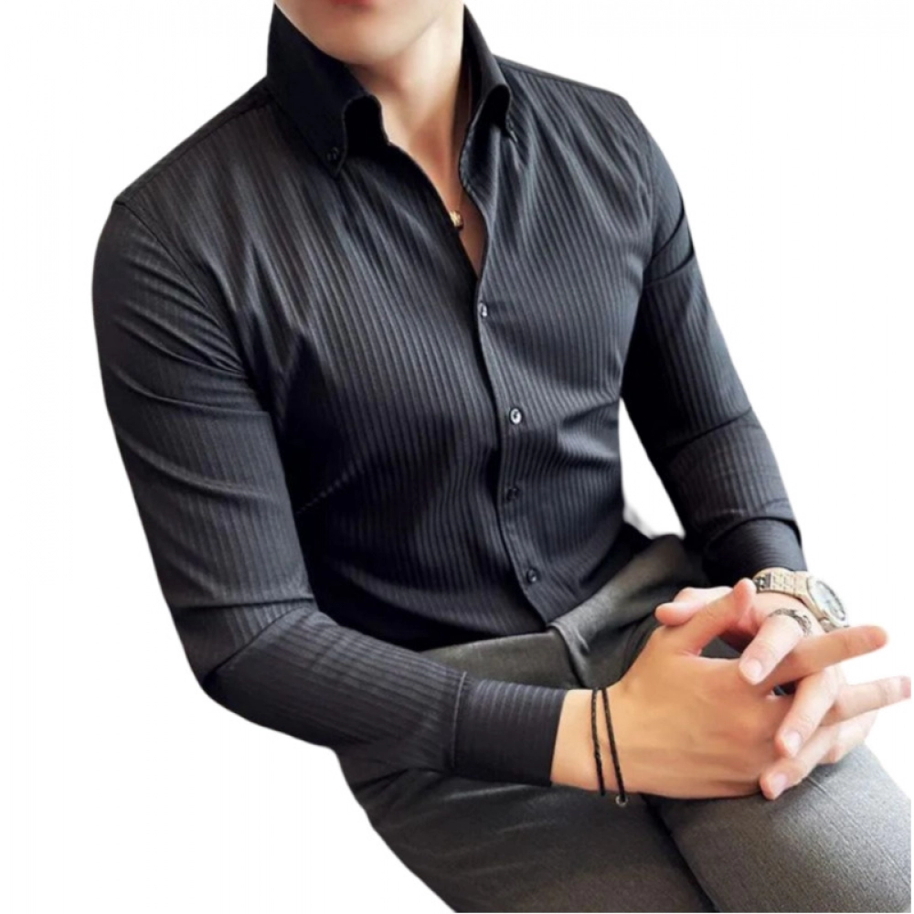 53676550087_e9b3d6d3b8_o_d-1000x1000-1.webp Generic Men's Casual Full Sleeve Striped Cotton Blended Shirt (Black) - Image 1