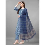 Light Blue Kurti Set - Angle 6