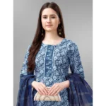 Light Blue Kurti Set - Angle 5