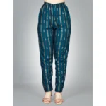 Dark Blue Kurti Pant Set - Angle 2