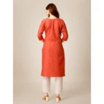 Women's Embroidered Kurti Set - Angle 6