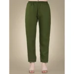 Green Cotton Kurti Set - Angle 2