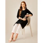 Cotton Kurti Pant Set - Angle 2