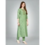 rayon kurti pant set