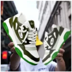 Generic Men's Solid Synthetic Casual Shoes (Green) - Image 3