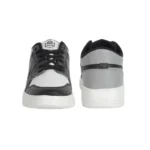 Generic Men's Solid Synthetic Casual Shoes (Black) - Image 5