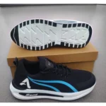 Generic Men's Solid Synthetic Casual Shoes (Blue) - Image 3