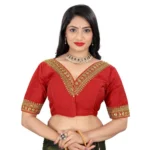 Red Banglory Embroidered Blouse